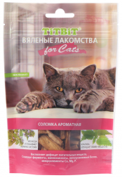 TiTBiT For Cats вяленые лакомства в форме соломки для кошек - 40 г