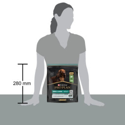 Сухой корм PRO PLAN® для взрослых собак мелких и карликовых пород с чувствительным пищеварением, с высоким содержанием ягненка 700 г