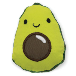 Petstages Dental игрушка для кошек Авокадо с кошачьей мятой, 8 см