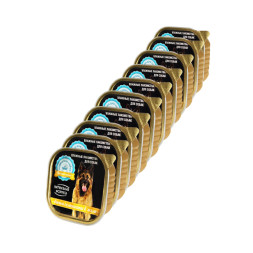 Натуральная формула влажный корм для собак бычьи семенники в желе, в ламистерах - 300 г х 10 шт