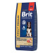Brit Premium Dog Adult Medium сухой корм для взрослых собак средних пород (10-25 кг), с индейкой и телятиной - 15 кг