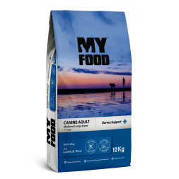 Myfood Canine Adult Medium &amp;amp; Large Breed Multi-Dog with Lamb &amp;amp; Rice сухой корм для собак крупных и средних пород с ягненком и рисом - 12 кг