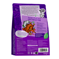 Сухой корм Meowing Heads Smitten Kitten для котят с курицей и рисом - 450 г