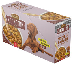 Деревенские Лакомства Холистик Премьер лакомство для собак мясной бульон из телятины - 160 г х 10 шт