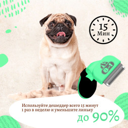 8in1 Perfect Coat дешеддер для собак мелких пород, размер S