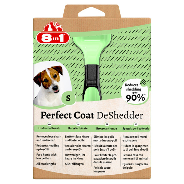 8in1 Perfect Coat дешеддер для собак мелких пород, размер S