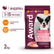 AWARD сухой корм для щенков средних пород от 1 месяца, беременных и кормящих сук, с индейкой, курицей, морковью и черной смородиной - 2 кг