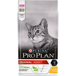Pro Plan Cat Adult сухой корм для взрослых кошек с курицей - 1,5 кг