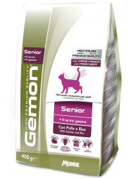 Gemon Cat Senior сухой корм для пожилых кошек с курицей и рисом 400 г