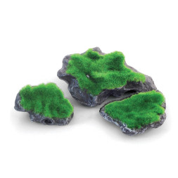 Laguna Aqua декорация Мшистые камни 3 шт