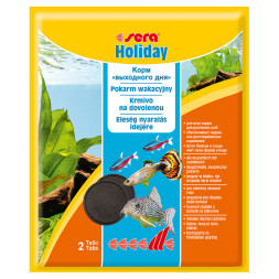 Sera Holiday Корм выходного дня 2 таблетки - 10 г