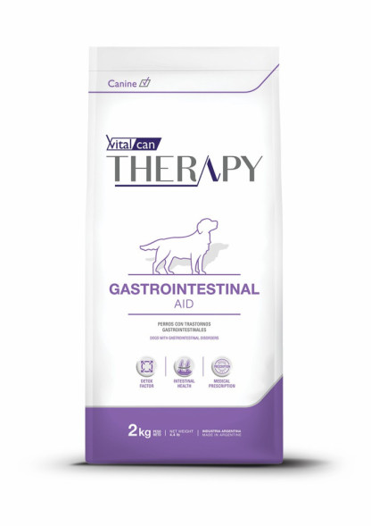 Vitalcan Therapy Canine Gastrointestinal Aid сухой корм для собак всех возрастов при заболеваниях ЖКТ, с курицей - 2 кг