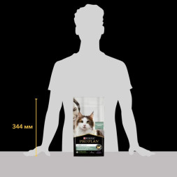 Сухой корм для кошек Pro Plan для снижения количества аллергенов в шерсти с индейкой 1.4 кг