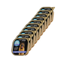 Натуральная формула влажный корм для собак сердце индейки в желе, в ламистерах - 300 г х 10 шт