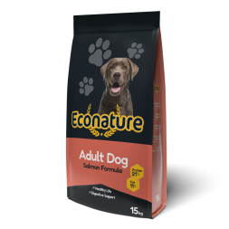 Econature Adult Dog Salmon Formula сухой корм для собак с лососем - 15 кг