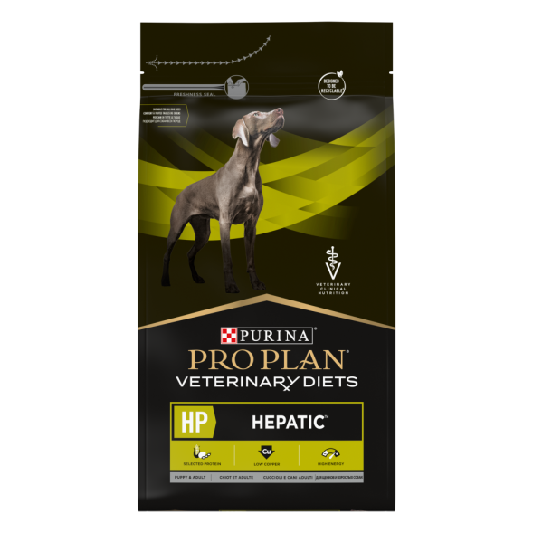 Pro Plan Veterinary HP Hepatic сухой корм для взрослых собак при хронической печеночной недостаточности - 3 кг