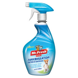 Mr.Fresh Expert 3в1 спрей ликвидатор пятен и запаха от собак - 500 мл