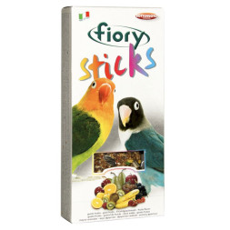 Палочки для средних попугаев Fiory Sticks с фруктами 2 х 60 г