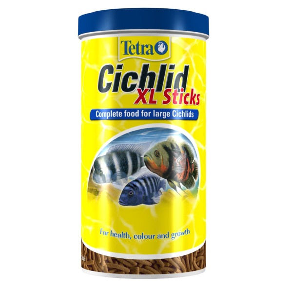 TetraCichlid XL Sticks корм для всех видов цихлид палочки - 1 л