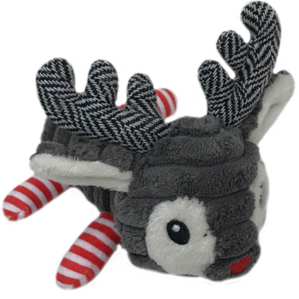 Petpark игрушка для собак Олень, 13 см, разноцветный с пищалкой