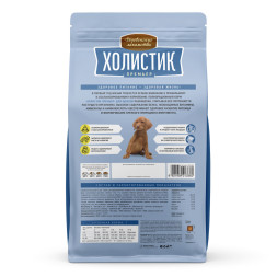 Деревенские лакомства Холистик Премьер сухой корм для щенков с курицей и рисом - 1 кг