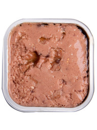 Monge Dog Fruit влажный корм для взрослых собак с курицей и малиной в ламистре 100 г (32 шт в уп)