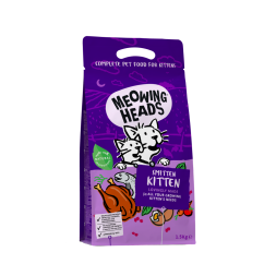 Сухой корм Meowing Heads Smitten Kitten для котят с курицей и рисом - 1,5 кг