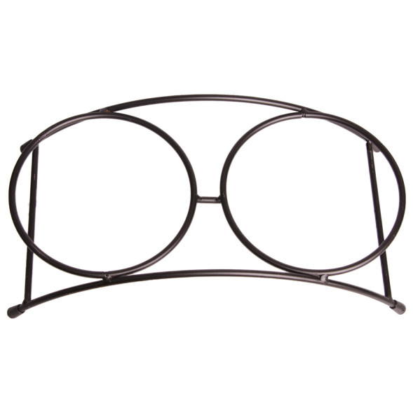 Mr.Kranch миски на подставке для собак и кошек двойные, 2x290 мл, оранжевые