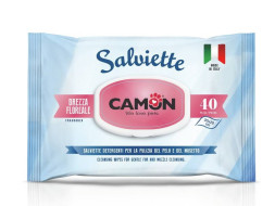 Camon влажные салфетки для кошек и собак Цветочный бриз