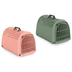 IMAC LINUS 2ND LIFE переноска для кошек и собак, 52,5х32х34,5 см, цвет оливковый