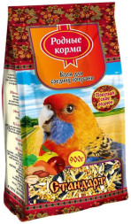 Родные Корма корм для средних попугаев стандарт - 900 г
