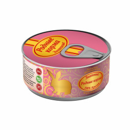 Родные Корма Знатные влажный корм для взрослых собак с кроликом в консервах - 100 г х 24 шт