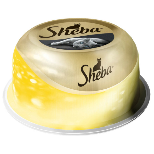 Sheba влажный корм для взрослых кошек соте из куриных грудок, в консервах - 80 г х 12 шт