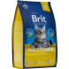 Brit Premium Cat Adult сухой корм для взрослых кошек с лососем - 800 г