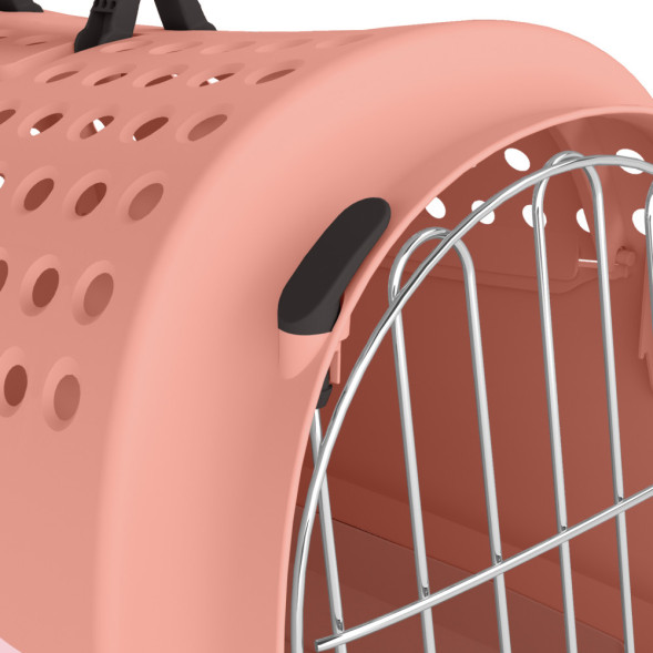 IMAC LINUS 2ND LIFE переноска для кошек и собак, 52,5х32х34,5 см, цвет кораловый