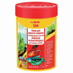 Sera San Корм для рыб основной в хлопьях для улучшения окраски - 22 г