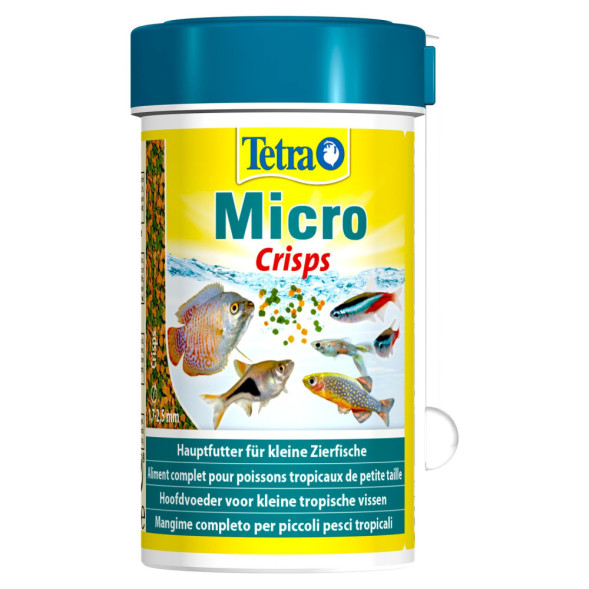 Tetra Micro Crisps корм для мелких видов рыб - 100 мл