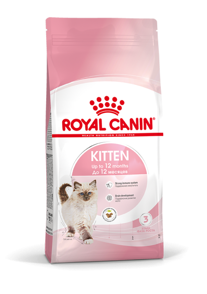 Royal Canin Kitten 34 сухой корм для котят от 4 до 12 месяцев с птицей - 300 г