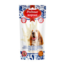 Родные Корма Светлые лакомство для собак лапки куриные - 60 г
