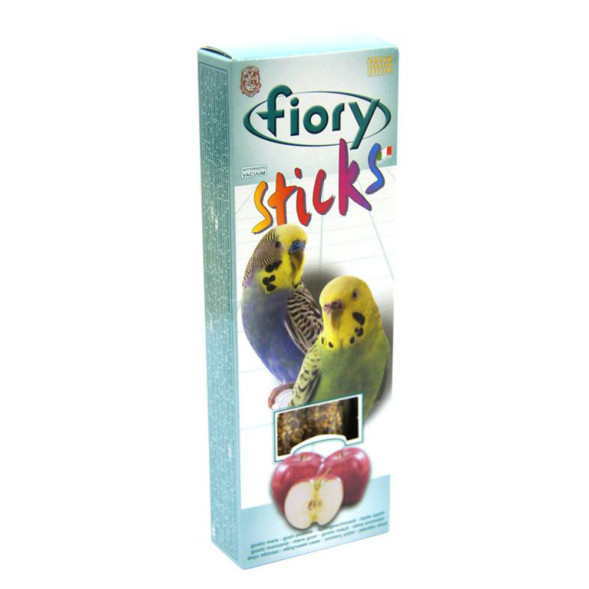 Палочки для попугаев Fiory Sticks с яблоком 2 х 30 г