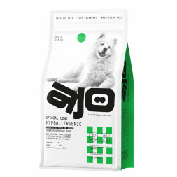 AJO Dog Hypoallergenic сухой корм для взрослых собак средних и крупных пород, при аллергии и проблемах пищеварения, с олениной и гречкой - 2 кг