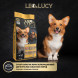 LEO&amp;amp;LUCY сухой холистик корм для взрослых и пожилых собак всех пород с уткой и тыквой -1,6 кг