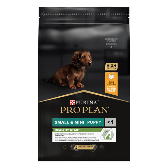 Purina Pro Plan Small &amp;amp; Mini Puppy сухой корм для щенков мелких и карликовых пород с курицей и рисом - 7 кг