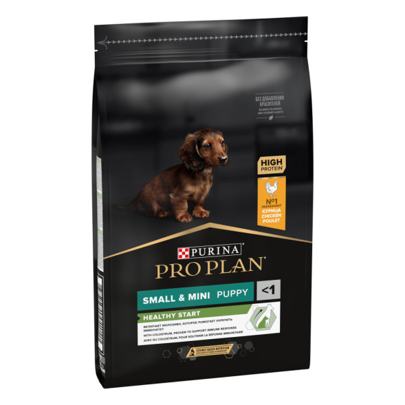 Purina Pro Plan Small &amp;amp; Mini Puppy сухой корм для щенков мелких и карликовых пород с курицей и рисом - 7 кг