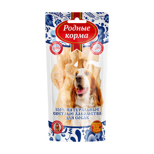 Родные Корма Светлые лакомство для собак хрустики телячьи - 55 г