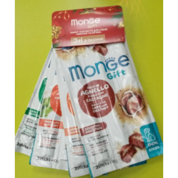 Monge Gift Мясные палочки набор лакомств для собак - 3+1