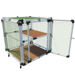 Вольер OctCat модульный Мобильный-плюс