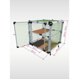 Вольер OctCat модульный Мобильный-плюс
