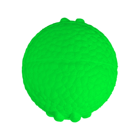 Mr.Kranch игрушка для собак Мяч с шипами неоново-зеленый, 8 см