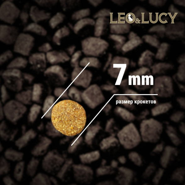 LEO&amp;amp;LUCY cухой холистик корм для котят с индейкой и овощами - 400 г